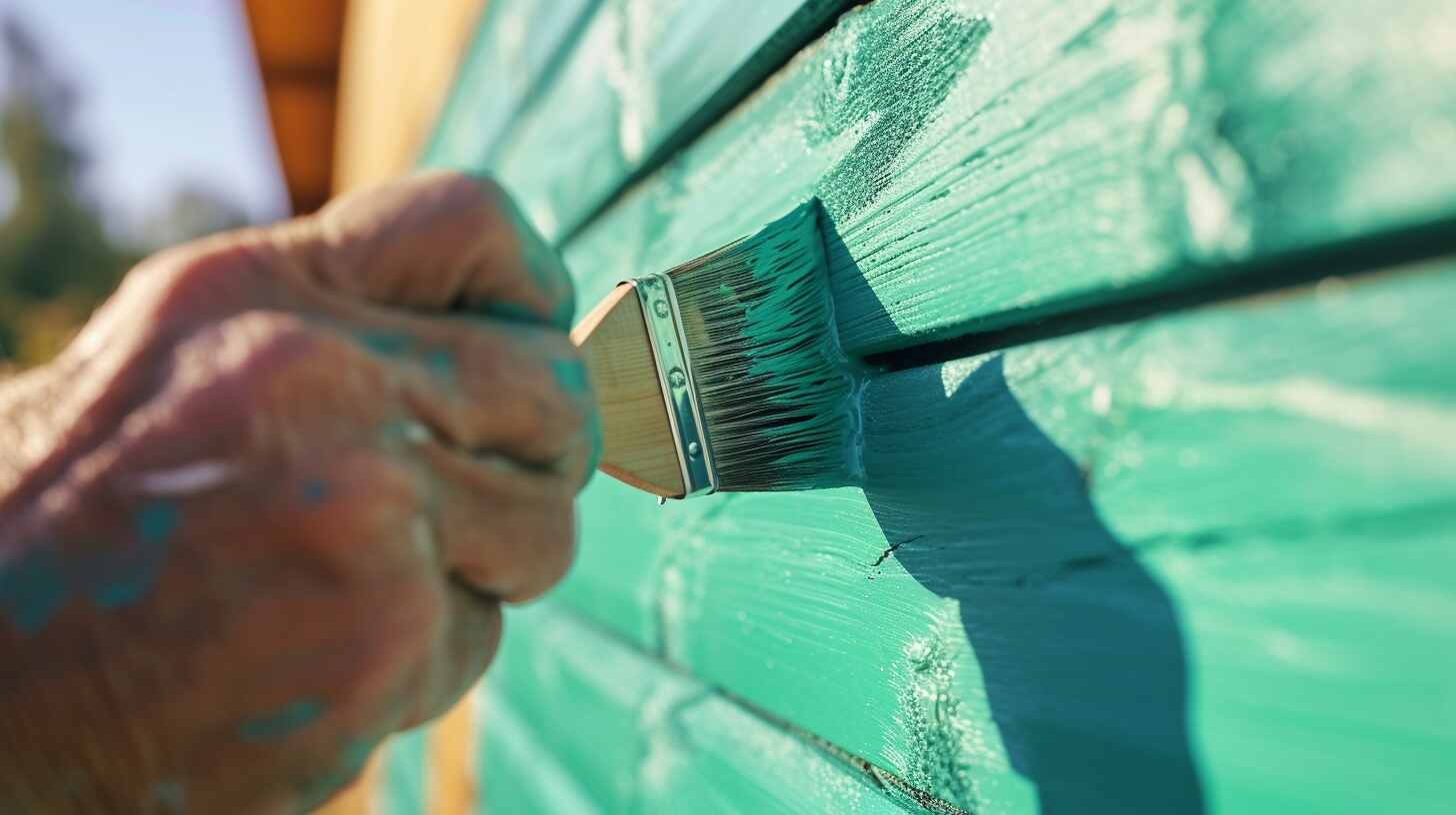 exterior cabin painting